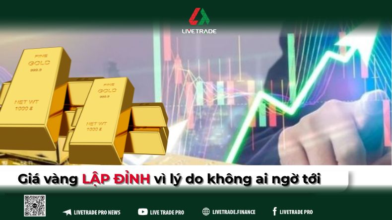 giá vàng lập đỉnh