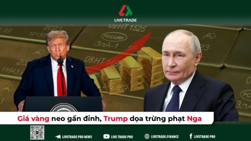 Breaking news: Gold price hits new high, Trump warns of sanctions against Russia