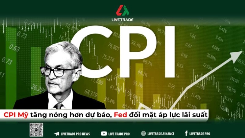 US CPI rises hotter than expected, Fed faces interest rate pressure