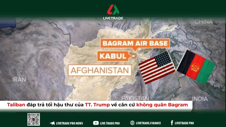 Mỹ – Afghanistan căng thẳng về căn cứ không quân Bagram